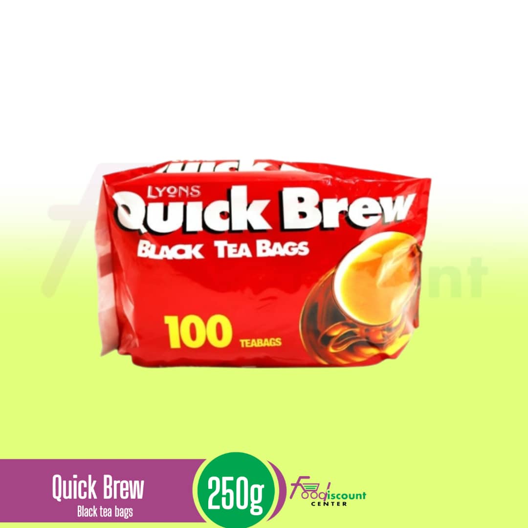 Quick brew 100 tea bags